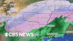 Latest forecast for winter storm set to hit 2,000-mile expanse of U.S.