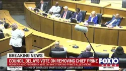 Mobile City Council delays vote on removing Chief Paul Prine