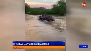 Heavy rains and flooding reported in several sectors of Guasave