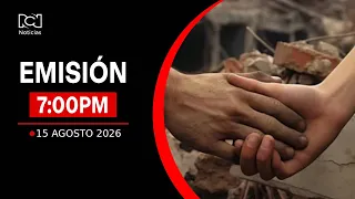 Noticias RCN Broadcast 7:00 p.m. / Saturday, August 15, 2026