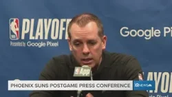 Suns Coach talks after loss to Timberwolves