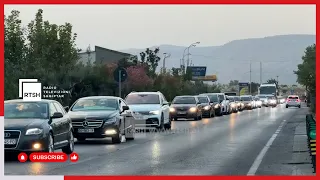 E diela e fundit e gushtit sjell fluks masiv, trafik i rënduar në akset e Lezhës