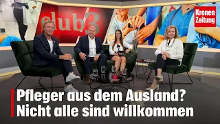 Caregivers from abroad? Not everyone is welcome | krone.tv CLUB 3