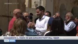 Iċċelebrata l-festa ta' San Girgor f'temp mill-isbaħ Iċċelebrata l-festa ta' San Girgor f'temp mill-isbaħ
