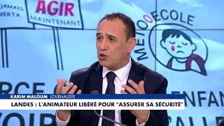 Karim Maloum: "The adults of tomorrow don't even trust the justice system"