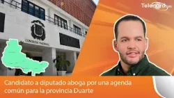 Candidato a diputado aboga por una agenda común para la provincia Duarte