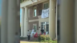 'Relax Pal' message seen outside house of NC State fraternity facing hazing investigatio