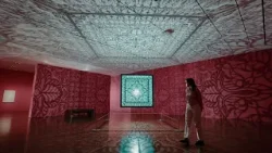 Artist Anila Quayyum Agha uses light & shadow to reflect on her past