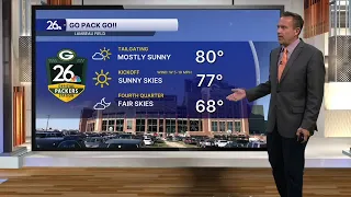 August winding down with warmer temps