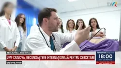 UMF CRAIOVA, RECUNOAȘTERE INTERNAŢIONALĂ PENTRU CERCETARE UMF CRAIOVA, RECUNOAȘTERE INTERNAŢIONALĂ PENTRU CERCETARE