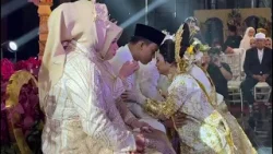 Penuh Haru! Prosesi Sungkeman Pernikahan Putri Isnari & Abdul Aziz