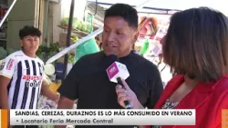 Consultamos sobre las frutas y verduras que más consumen los antofagastinos en verano