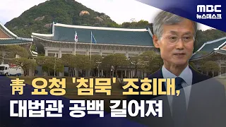 What are Chief Justice Cho Hee-dae's options after the 'request for renomination'? ...Prolonged S...