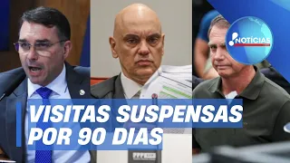 Justice Alexandre de Moraes suspends Flávio Bolsonaro's visits to his father for 90 days