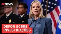 Caso Epstein: Procuradora-geral dos EUA é intimada a depor