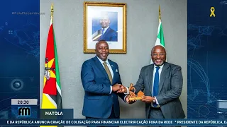 Matola Mayor Júlio Parruque hosts World Bank Regional Director for Southern Africa