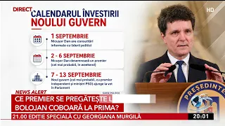 Will we have a government after September 15? Which prime minister will send Bolojan home?
