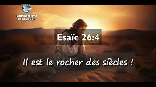 Isaiah 26:4 - He is the Rock of Ages! - VERSE OF THE DAY - Prophet Elisée Kouakou