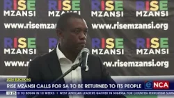 Rise Mzansi calls for SA to be returned to its people