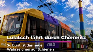 Chemnitz tram on rails: This tram is a real eye-catcher! | Saxony Television
