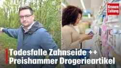 Dental floss death trap ++ expensive drugstore items | krone.tv NEWS