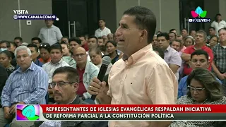 Constitutional reform in Nicaragua: Evangelical representatives express their support 🏛️🤝