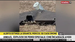 A drone was shot down in Romania's airspace