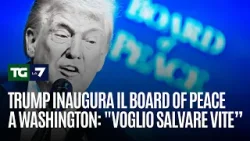 Trump inaugura il Board of Peace a Washington: "Voglio salvare vite” Trump inaugura il Board of Peace a Washington: "Voglio salvare vite”