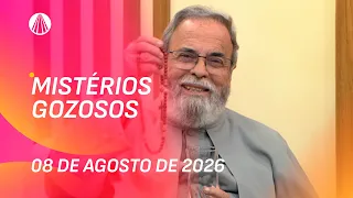 Terço de Aparecida com Pe. Antonio Maria - 08 de agosto 2026 [Mistérios Gozosos]