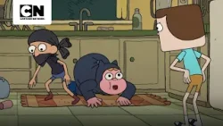 JEFF E UM PLANO PARA TIRAR AS MINHOCAS DE CASA | CLARÊNCIO. O OTIMISTA | CARTOON NETWORK