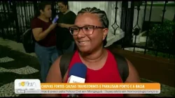 Chuvas fortes causam transtornos e paralisam Porto e a balsa - 20/1/26