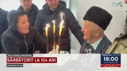 SĂRBĂTORIT LA 104 ANI