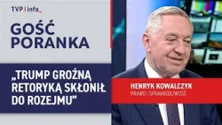 Henryk Kowalczyk: Trump groźną retoryką skłonił do rozejmu | GOŚĆ PORANKA