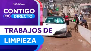 TRAS PASO DE ALUVIÓN: Vecinos realizan trabajos de limpieza en Tocopilla - Contigo en Directo