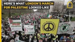 HERE’S WHAT LONDON’S MARCH FOR PALESTINE LOOKED LIKE