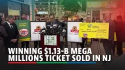 Winning $1.13-B Mega Millions ticket sold in NJ | ABS-CBN News