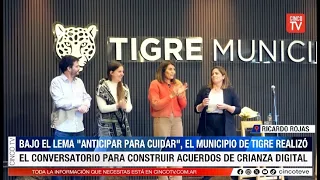 CINCO TV - TIGRE OPENS A DIALOGUE SPACE TO SUPPORT CHILDREN AND ADOLESCENTS