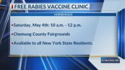 Free rabies clinic to come to Horseheads in May