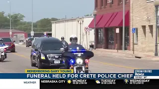 Funeral and procession for Crete police chief