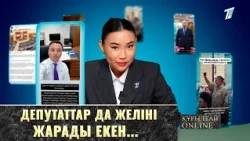 Депутаттар да желіні жарады екен...