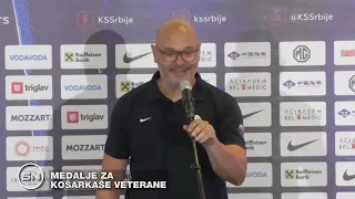MEDALJE ZA KOŠARKAŠE VETERANE