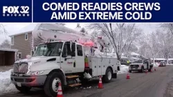 ComEd readies crews as extreme cold raises risk of power outages