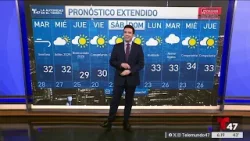 Pronóstico del tiempo para el 29 de diciembre