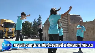 KIRŞEHİR GENÇLİK VE KÜLTÜR DERNEĞİ 30 ÖĞRENCİYİ AĞIRLADI