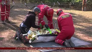 Akcija spašavanja u vukovarskoj Adici - žurne službe pokazale spremnost