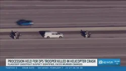 Arizona Department of Public Safety trooper killed in helicopter crash honored with procession