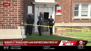 KC Tenants organizers say North Lawn tenants being 'violently evicted'