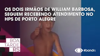 8-year-old William Barbosa's two brothers remain hospitalized at HPS in Porto Alegre