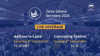 🇩🇪 Jalsa Salana Germany 2026 | LIVE on MTA International
