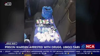 Goodwood prison warder arrested with drugs and other items.